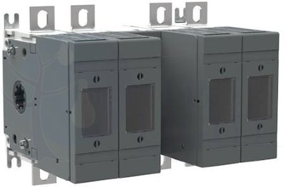 Рубильник OS160GD22N2 без ручки под предохранители DIN-00 ABB 1SCA115883R1001