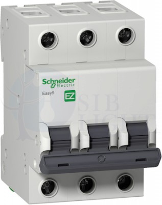 Автомат 3P 16А Easy9 (4.5 кА, C) Schneider Electric EZ9F34316