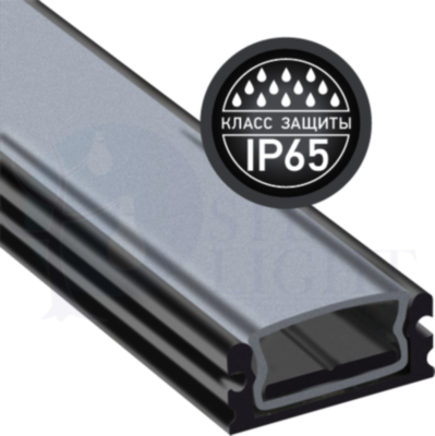 Профиль влагозащищенный PAL 1808 (2м) (с мат.рассеив)IP65