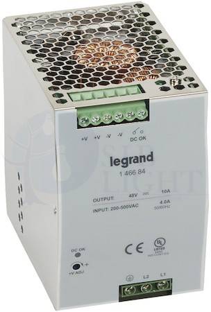 1/2-ф.Имп.Ист.пит.48В 480Вт10A Legrand 146684