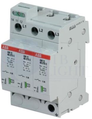 Огран перенапряж OVR T2 3L 40 275 P TS ABB 2CTB803853R2500