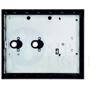 Коробка монтаж в нишу размер 1/2 серая ABB 8300-0-0252
