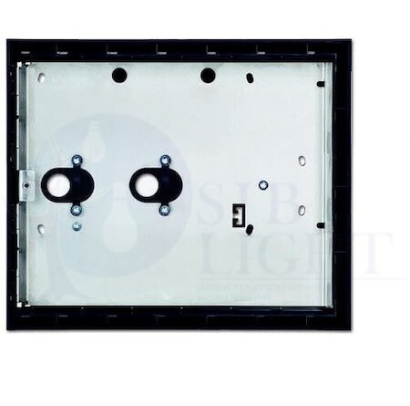 Коробка монтаж в нишу размер 1/2 серая ABB 8300-0-0252