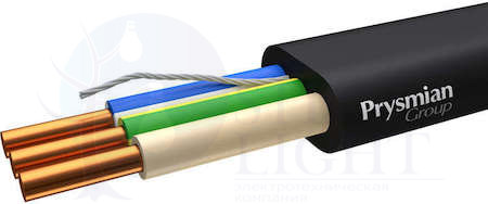 Кабель ВВГ-Пнг(A)-LS 3x2.5 (м) Prysmian 0930 01 01