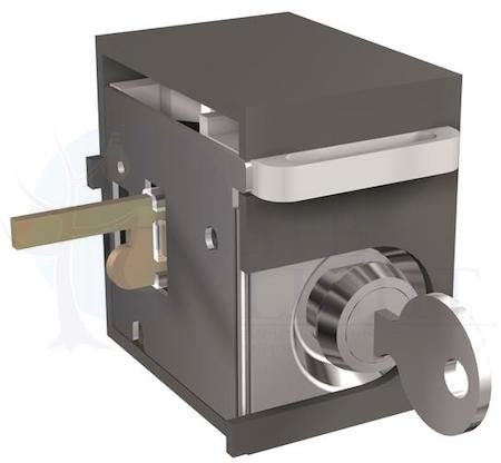 Замок с ключом Ronis для фиксированной части KL-S RONIS FP W XT2-XT4, одинаковые ключи Тип А ABB 1SDA066300R1