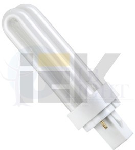 Лампа энергосберегающая КЛ-PLC(2U) G24D-2 18Вт 4200К Т4 ИЭК