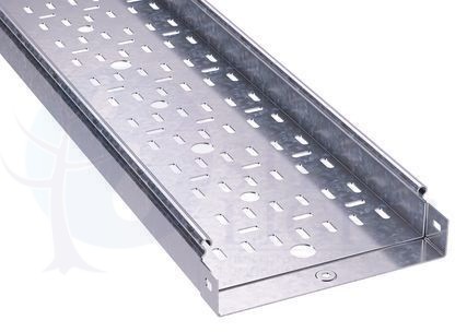 DKC Лоток перфорированный 150х50 L3000 толщина 1,5 мм, горячеоцинкованный ДКС 3526315HDZ