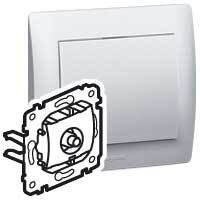 Розетка телевизионная Galea Life (TV, звезда, механизм, 1.5 дБ, с/у) Legrand 775680