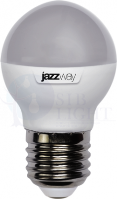 Лампа PLED-SP G45 9W E27 3000K 820Lm-E Jazzway 2859631A