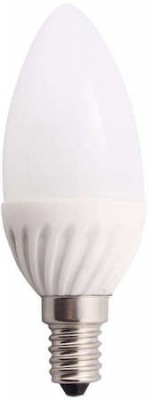 Лампа светодиодная HLB 05-35-W-02 5Вт свеча 2700К тепл. бел. E14 350лм 165-265В Новый свет 500200