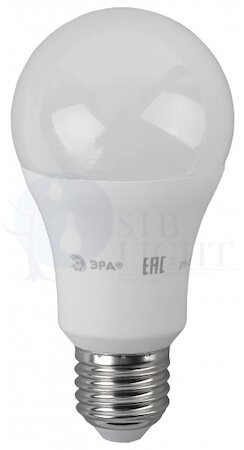Лампа светодиодная LED A60-17W-840-E27(диод,груша,17Вт,нейтр,E27) ERA Б0031700
