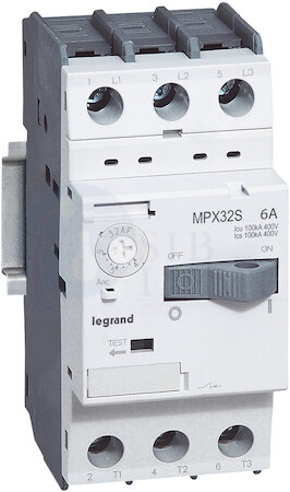 Автомат защиты двигателя Mpx3 T32s 17a 20ka Legrand 417312