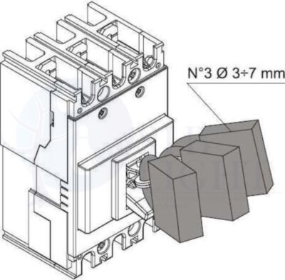 Блокировка в разомкнутом состоянии PLL A1-A2 ABB 1SDA066171R1