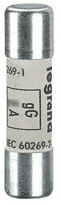 Пл.вст. Gg10х38 20А 500В б/и Legrand 013320