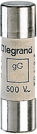Legrand Плавкая вставка gG 14x51 25А 500В б/б Legrand 014325