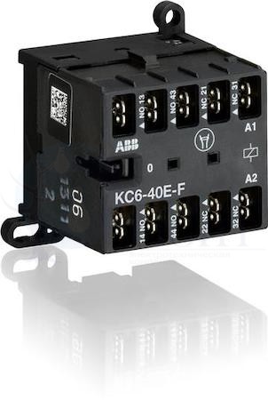 Миниконтактор KC6-40-Z -F 3A (400В AC3) катушка 110В DC ABB GJH1213003R0404