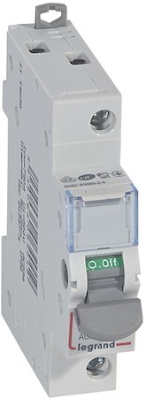 DX3 IS Рубильник 1P 20A Legrand 406401