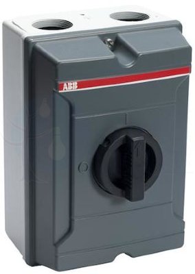 Выкл в боксе алюминий фронт упр 3р 80А KSE380 TPN ABB 2CMA144583R1000