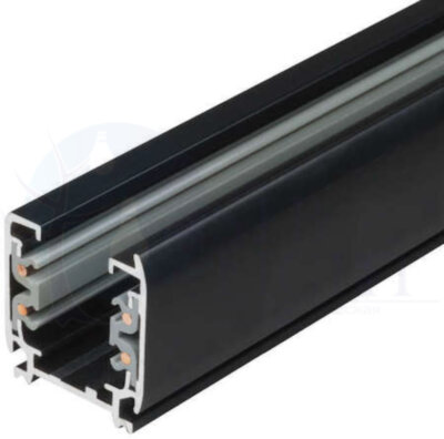 Шинопровод осветительный, тип А Трехфазный черный Длина 1 м UBX-AS4 BLACK 100 POLYBAG Uniel 09723