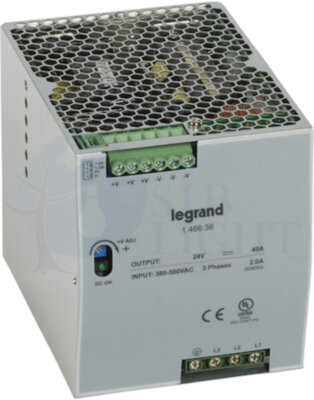 3-ф. Имп.Ист.пит.24В 960Вт 40A Legrand 146636