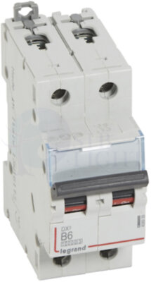 Автомат 2P 6А DX3 (16 кА, B) Legrand 408939