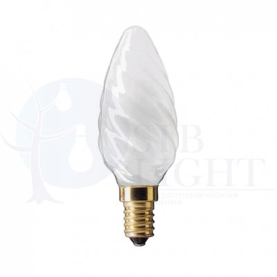 Лампа Deco 40W E14 230V BW35 FR 1CT/4X5F