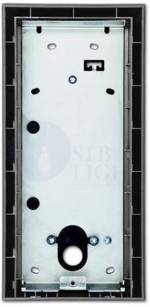 Коробка монтаж на стену размер 1/3 серая ABB 8300-0-0185
