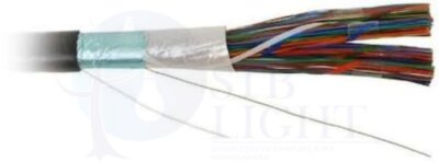 Кабель FUTP50-С3-S24-OUT-PE-BK витая пара F/UTP кат. 3 50 пар (24 AWG) ож (solid) экран-фольга внешн. UV PE (-40град.C - +60град.C) черн. Hyperline 19896