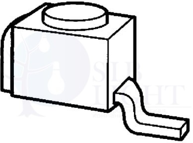 Переходник ST-AST2I штырь 6-25мм2 ABB 2CDL200001R2505
