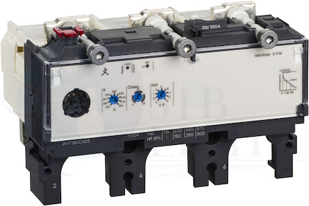 3П3Т MICR. 2.3 M 500A РАСЦЕП. NSX630 Schneider Electric LV432071