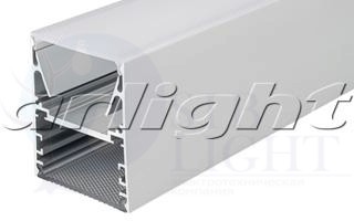 Профиль с экраном ALU-LINE-DUO-2000 ANOD+OPAL+PRISM