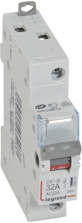 DX3 IS Рубильник 1P 32A Legrand 406403