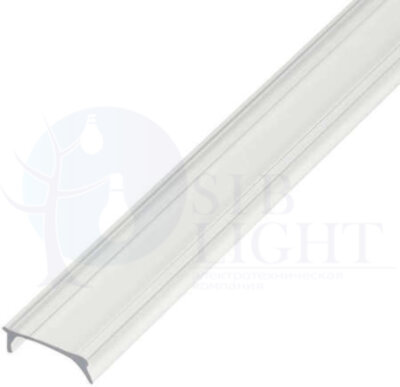 UFE-R04 CLEAR 200 POLYBAG Прозрачный рассеиватель для алюминиевого профиля, пластик. Длина 200 см. ТМ Uniel Uniel UL-00000610
