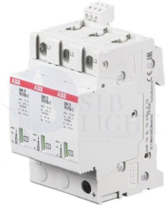 Огран перенапряж OVR T2 3L 70 275s P TS ABB 2CTB803853R4400