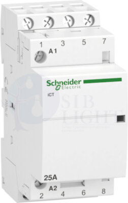 Контактор модульный 4НО Acti 9 (25А, 220/240В, АС 50ГЦ) Schneider Electric A9C20834