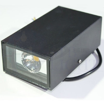 Архитектурный светильник двухсторонний COB 2х6W 85-285V угол 60 градусов 175x90x30mm IP65