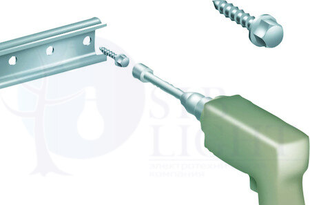 ВИНТ САМОРЕЗ 5х13 Schneider Electric NSYS13M5HS