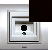 Розетка телевизионная проходная Zirve (TV, с/у) ABB 501-000601-272