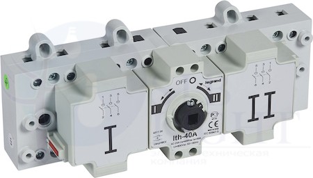DCX-M Рубильник реверсивный S5000L 40A 3П Legrand 431100