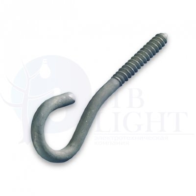 Крюк d16, L=170, вкручивающийся в дерево Ensto SOT16.10