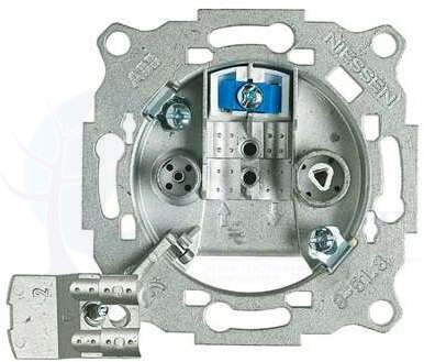 Розетка телевизионная с фильтром (TV+R, механизм, с/у, звезда) ABB 2CLA815030A1001