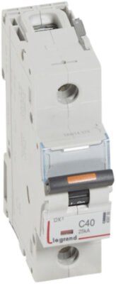 Автомат 1P 40А DX3 (25 кА, C) Legrand 409759