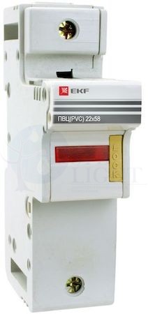 Предохранитель-разъединитель для ПВЦ 22x58 1P (с индикацией) PROxima EKF pr-22-58-1