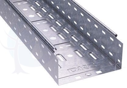 DKC Лоток перфорированный 300х100 L 2000, горячеоцинкованный ДКС 35334HDZ