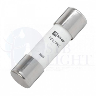 Плавкая вставка цилиндрическая ПВЦ (10х38) 25А PROxima EKF pvc-10х38-25