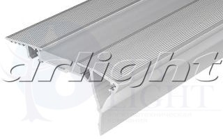 Профиль с экраном ALU-STAIR-DK-2000 ANOD+FROST Arlight 015473
