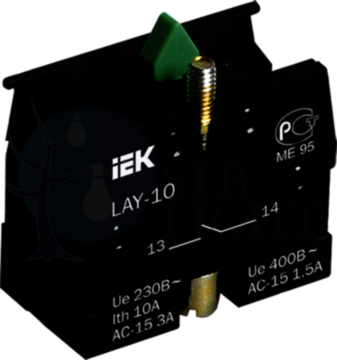 Контактный блок 1з для серии LAY5 IEK BDK21