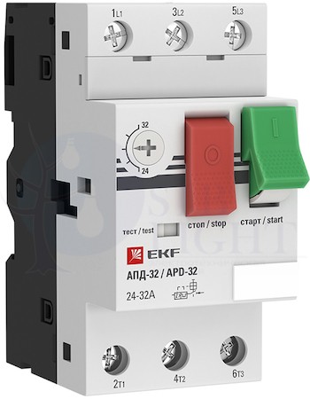 Автомат пуска двигателя АПД-32 17-23А PROxima EKF apd2-17-23