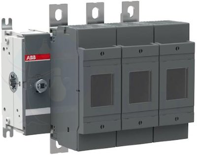 Рубильник OS250D03 до 250А 3-полюсный предохранитель 0 или 1 ( нет в комплекте) (без ручки управ ABB 1SCA022720R7080