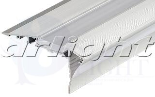 Профиль с экраном ALU-STAIR-D-2000 ANOD+FROST Arlight 015478